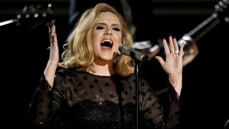 La performance d'Adele