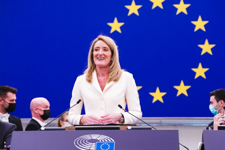 Roberta Metsola est la présidente en date du Parlement européen