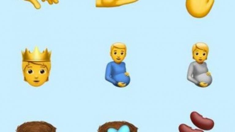 Des émojis de deux hommes enceintes, seront rajoutés sur Iphone.