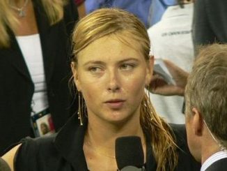 Maria Sharapova, joueuse de tennis