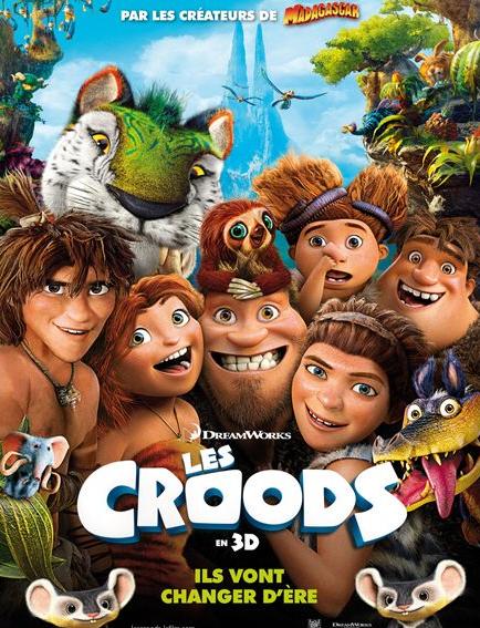 Affiche The Croods