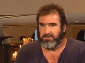 L'ancien joueur Eric Cantona