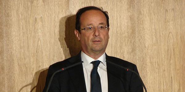 Le président François Hollande