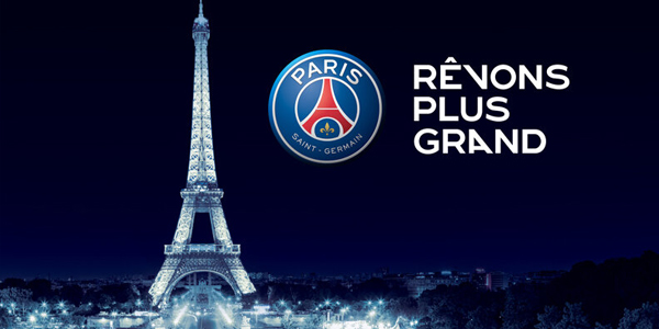 Nouveau logo du PSG 2013-2014