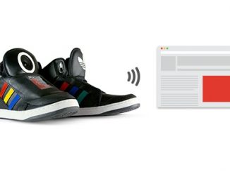 La chaussure parlante de Google
