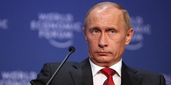 Vladimir Poutine, président de Russie